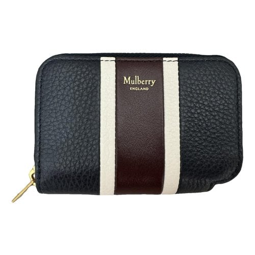 Pre-owned Mulberry Leather Purse In Multicolour