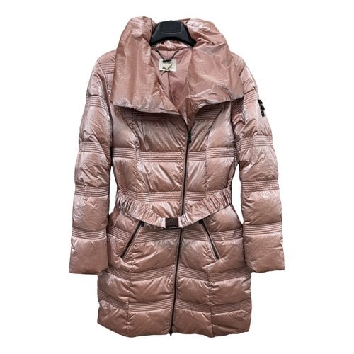 Pre-owned Fracomina Puffer In Pink