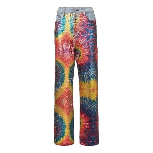Pre-owned Philipp Plein Large Jeans In Multicolour