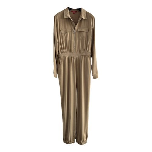 Pre-owned Guess Jumpsuit In Gold