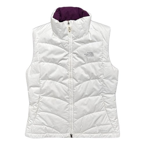 Pre-owned The North Face Short Vest In White