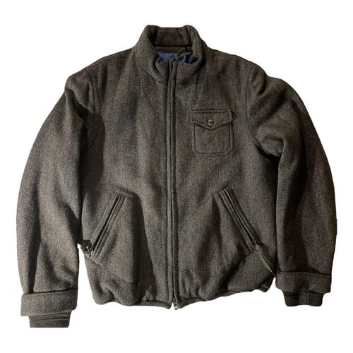 Pre-owned Weber Wool Jacket In Grey