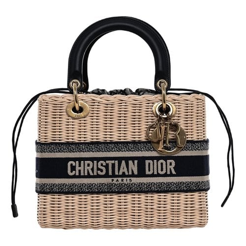 Pre-owned Dior Crossbody Bag In Beige