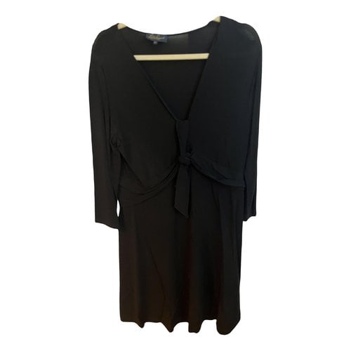 Pre-owned Luisa Spagnoli Mid-length Dress In Black