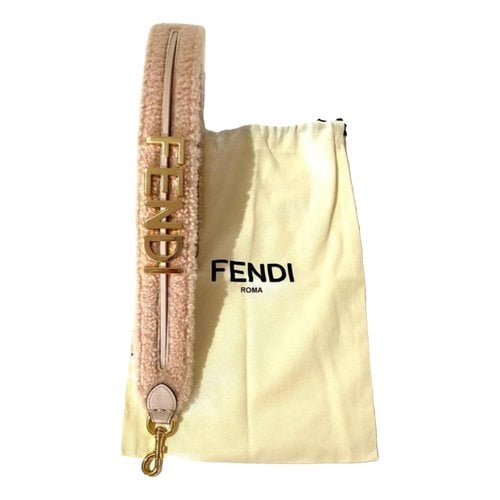 Pre-owned Fendi Leather Crossbody Bag In Pink