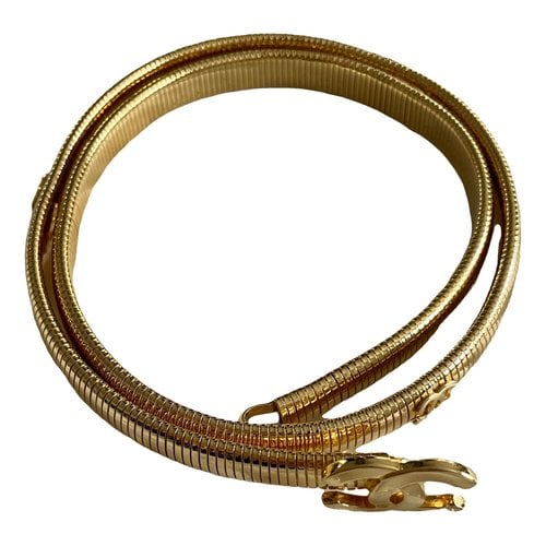 Pre-owned Chanel Belt In Gold