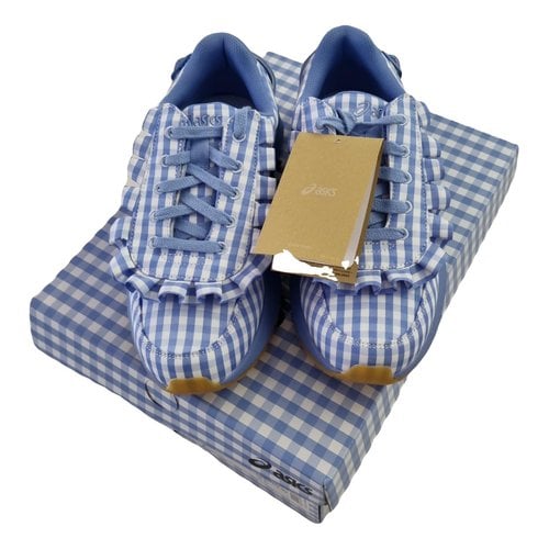 Pre-owned Shushu-tong Cloth Trainers In Blue