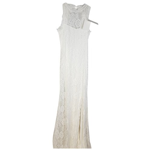 Pre-owned Y.a.s. Maxi Dress In White