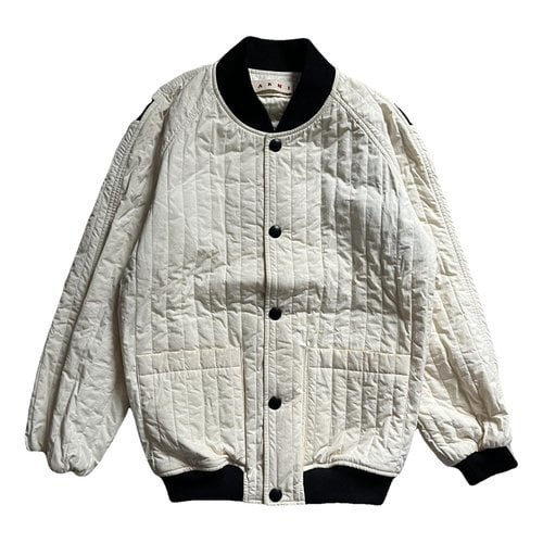 Pre-owned Marni Vest In Beige