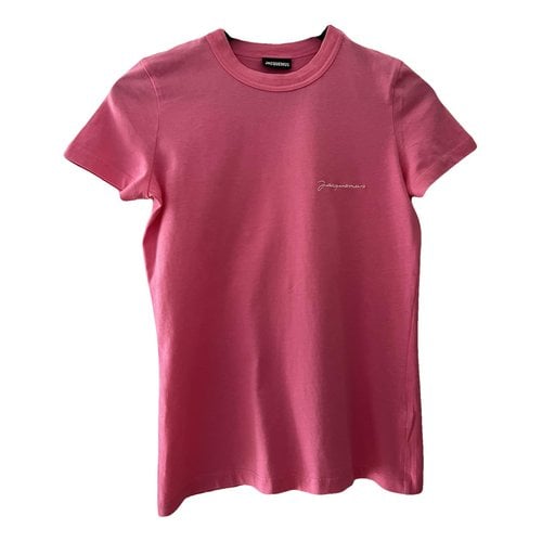 Pre-owned Jacquemus T-shirt In Pink