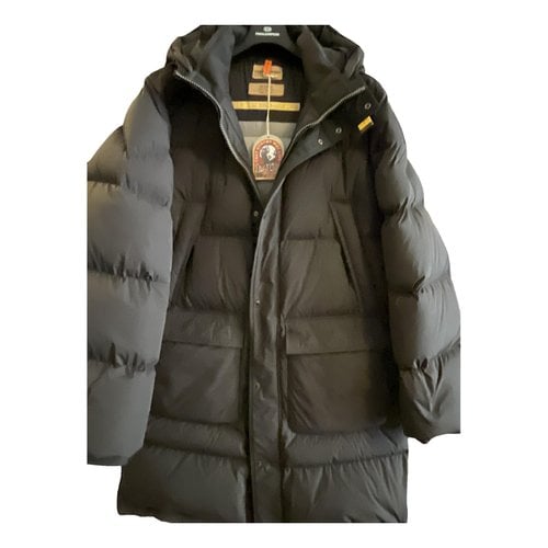 Pre-owned Parajumpers Dufflecoat In Black