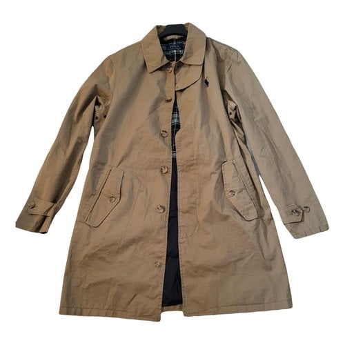 Pre-owned Polo Ralph Lauren Trench In Beige