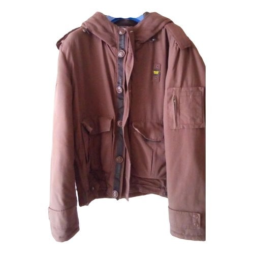 Pre-owned Blauer Jacket In Brown