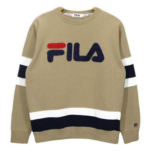 Pre-owned Fila Sweatshirt In Brown