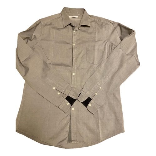 Pre-owned Aglini Shirt In Grey