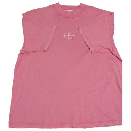 Pre-owned Calvin Klein Jeans Est.1978 Vest In Pink