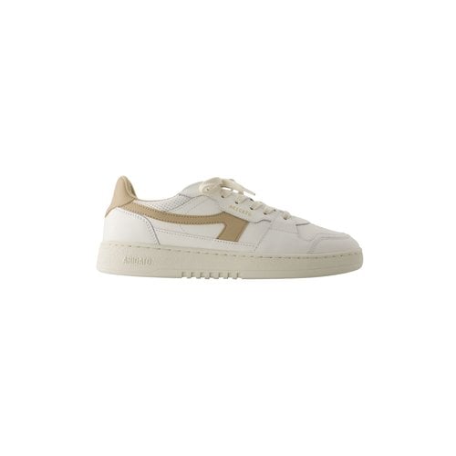 Pre-owned Axel Arigato Leather Trainers In White