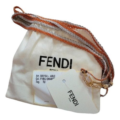 Pre-owned Fendi Crossbody Bag In Orange