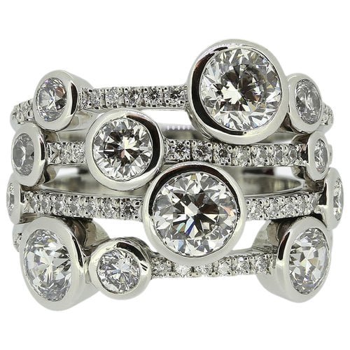 Pre-owned Boodles Platinum Ring In Silver