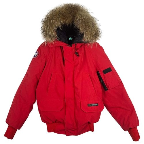 Pre-owned Canada Goose Chilliwack Jacket In Red