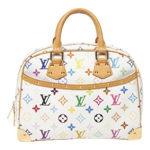 Pre-owned Louis Vuitton Leather Handbag In White