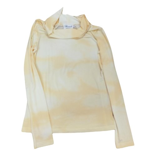 Pre-owned Blumarine T-shirt In Yellow