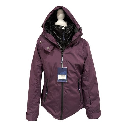 Pre-owned White Mountaineering Jacket In Burgundy