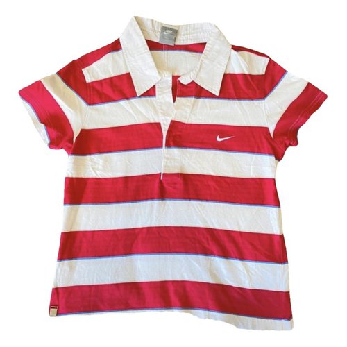 Pre-owned Nike Polo In Pink