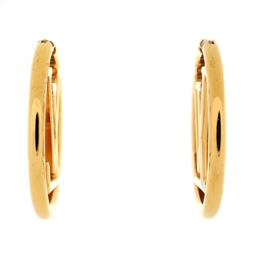 Pre-owned Louis Vuitton Earrings In Gold