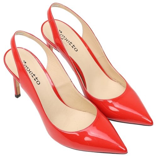 Pre-owned Repetto Leather Sandal In Red