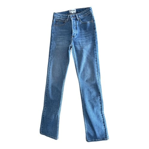 Pre-owned Rouje Boyfriend Jeans In Blue