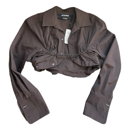 Pre-owned Jacquemus Blouse In Brown