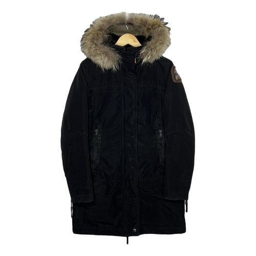 Pre-owned Parajumpers Puffer In Black