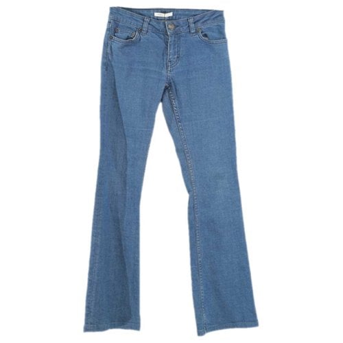 Pre-owned Maje Slim Jeans In Blue