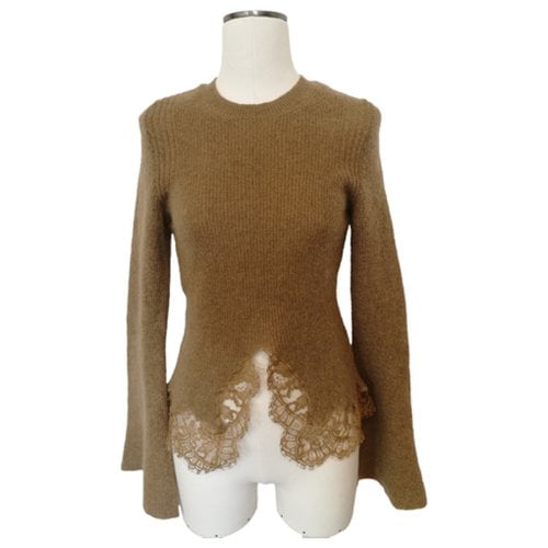 Pre-owned Givenchy Wool Jumper In Beige