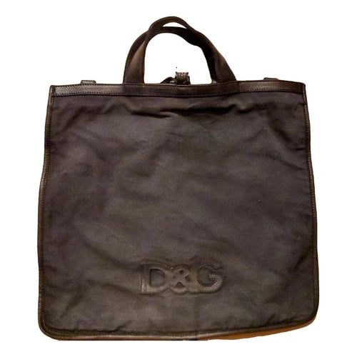 Pre-owned D&g Handbag In Black
