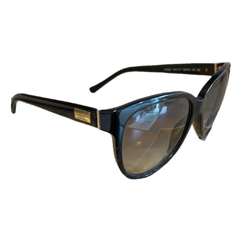 Pre-owned Giorgio Armani Sunglasses In Black