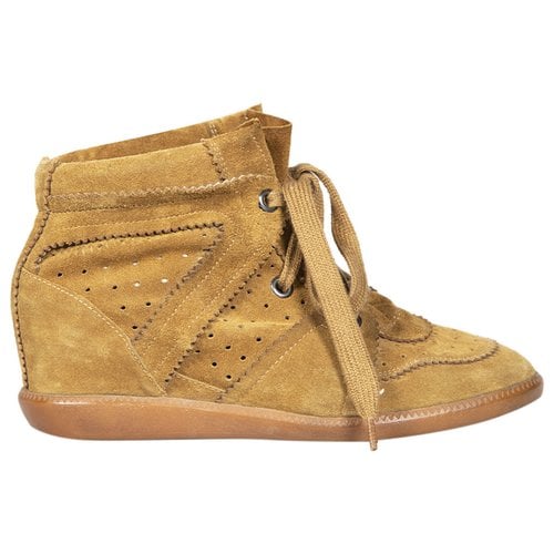 Pre-owned Isabel Marant Bart Trainers In Brown