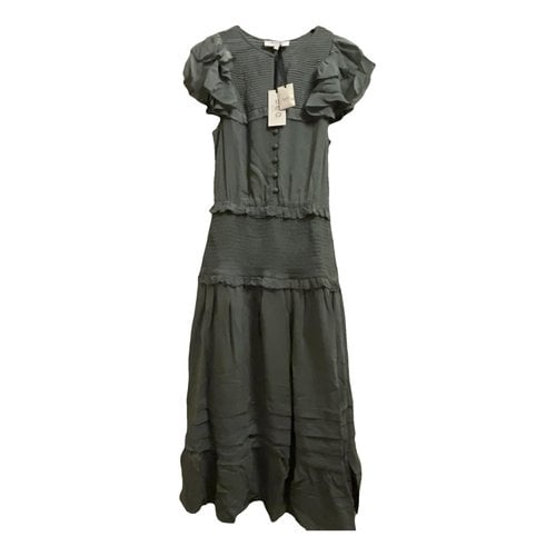 Pre-owned Sea New York Mid-length Dress In Green