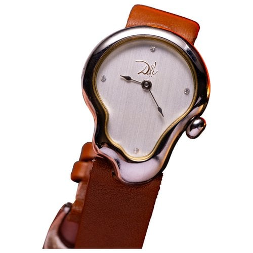 Pre-owned Salvador Dali Watch In White