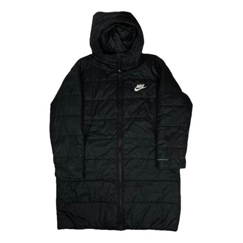 Pre-owned Nike Coat In Black
