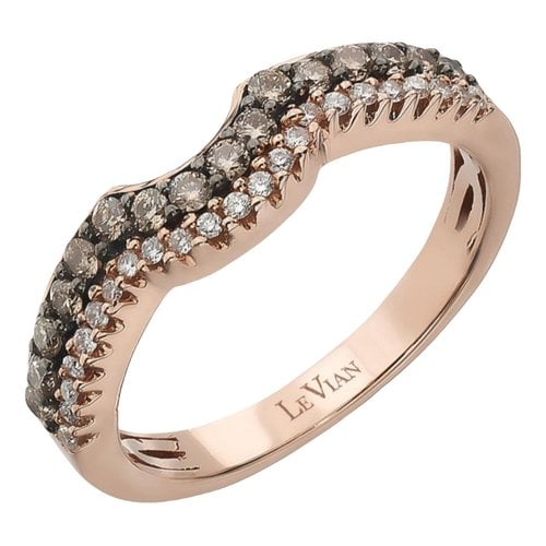 Pre-owned Le Vian Pink Gold Ring