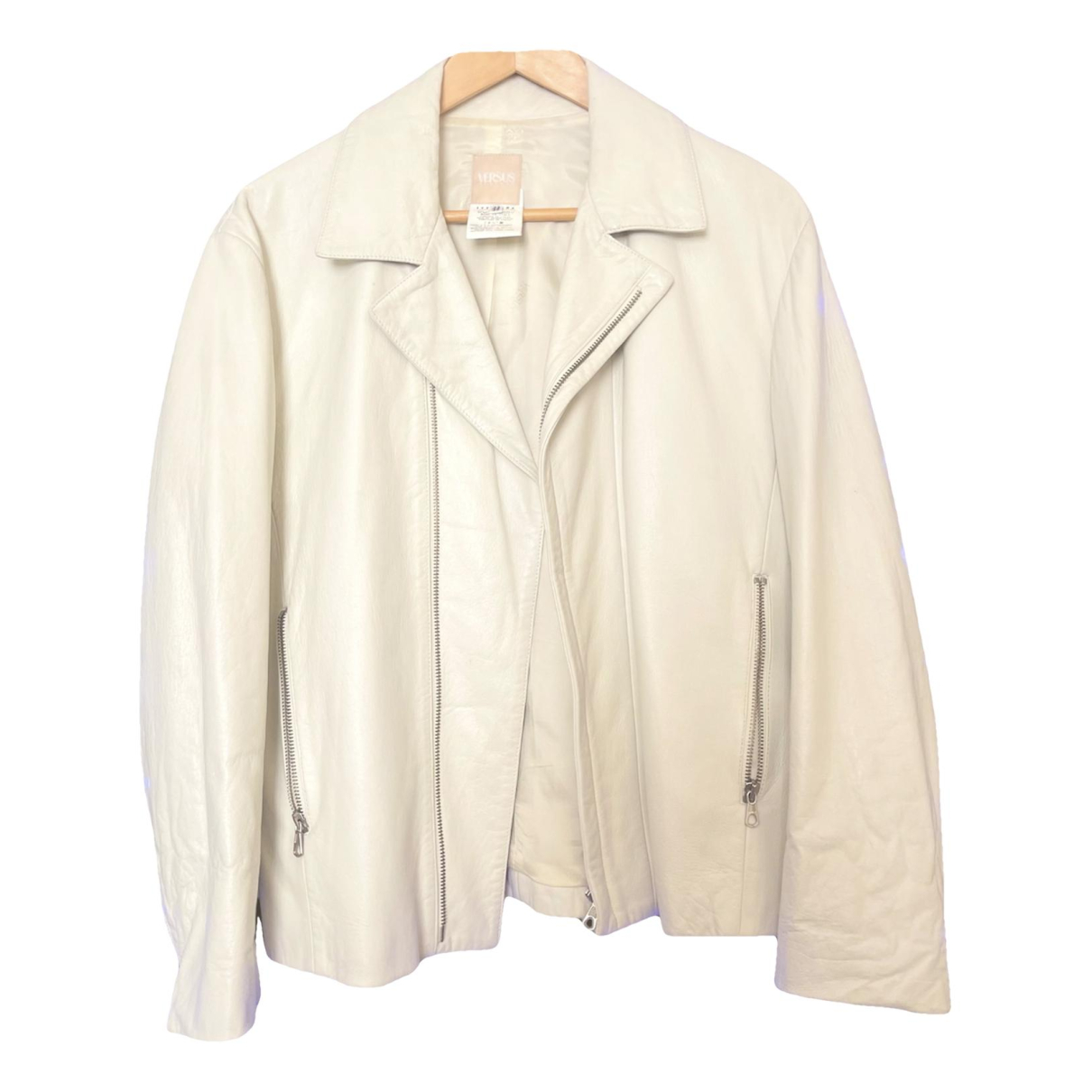 White Leather Jacket