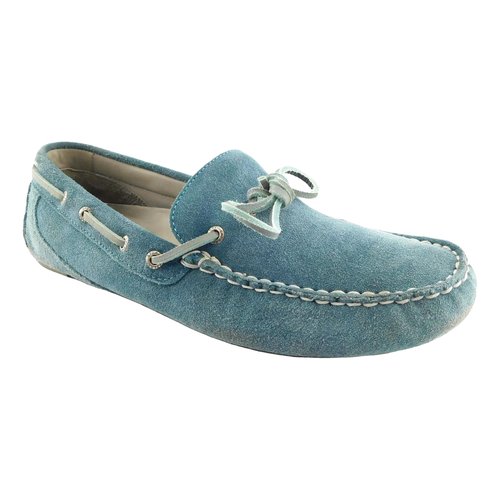 Pre-owned Sperry Flats In Blue