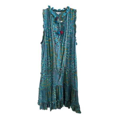 Pre-owned Poupette St Barth Mid-length Dress In Blue