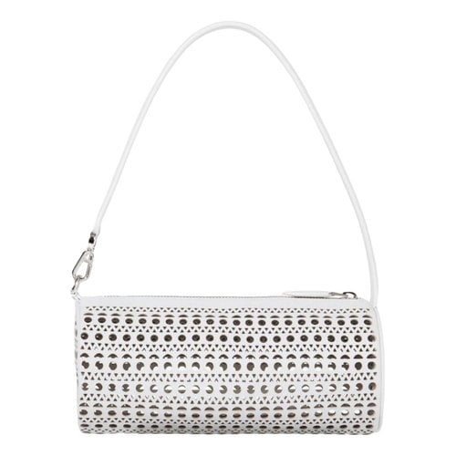 Pre-owned Alaïa Leather Handbag In White