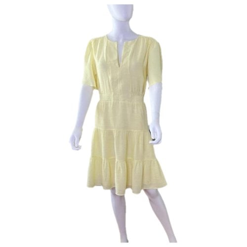 Pre-owned Scotch & Soda Mid-length Dress In Yellow