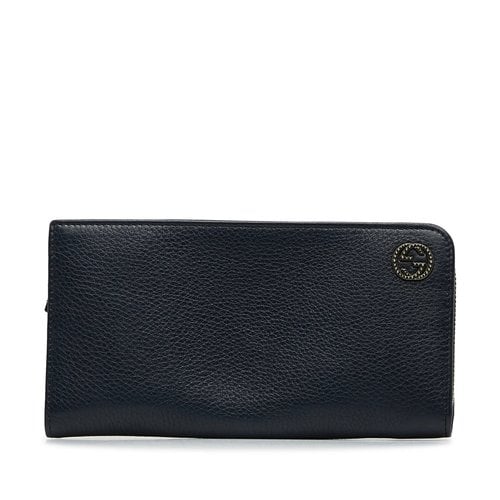 Pre-owned Gucci Leather Purse In Blue