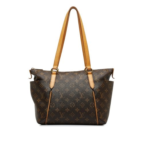 Pre-owned Louis Vuitton Totally Leather Tote In Brown