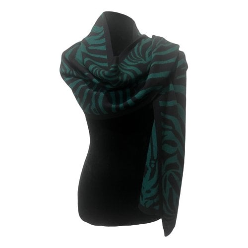 Pre-owned P.a.r.o.s.h Wool Scarf In Green